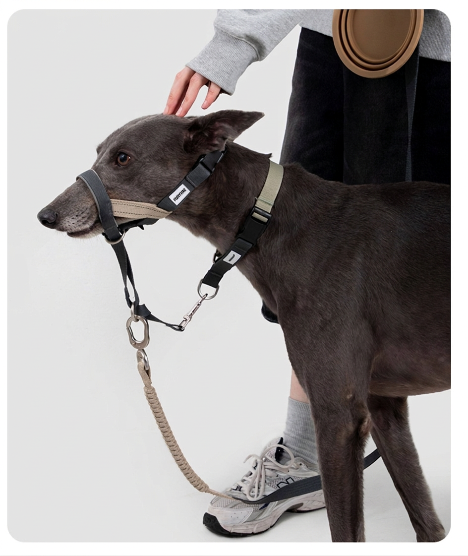 STAYPAW Adjustable Dog Muzzle Loop Anti-Scavenging Bark Control Training Halter - Detail 15